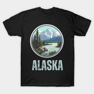 Alaska State USA T-Shirt